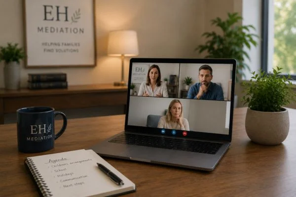 child access mediation East Riding of Yorkshire online meeting.